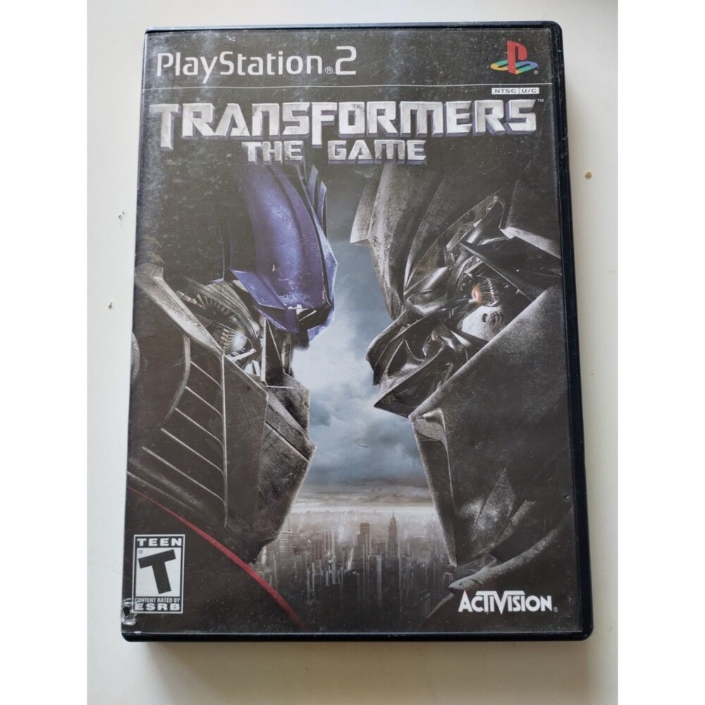Transformers The Game PS2 Playstation 2 CIB